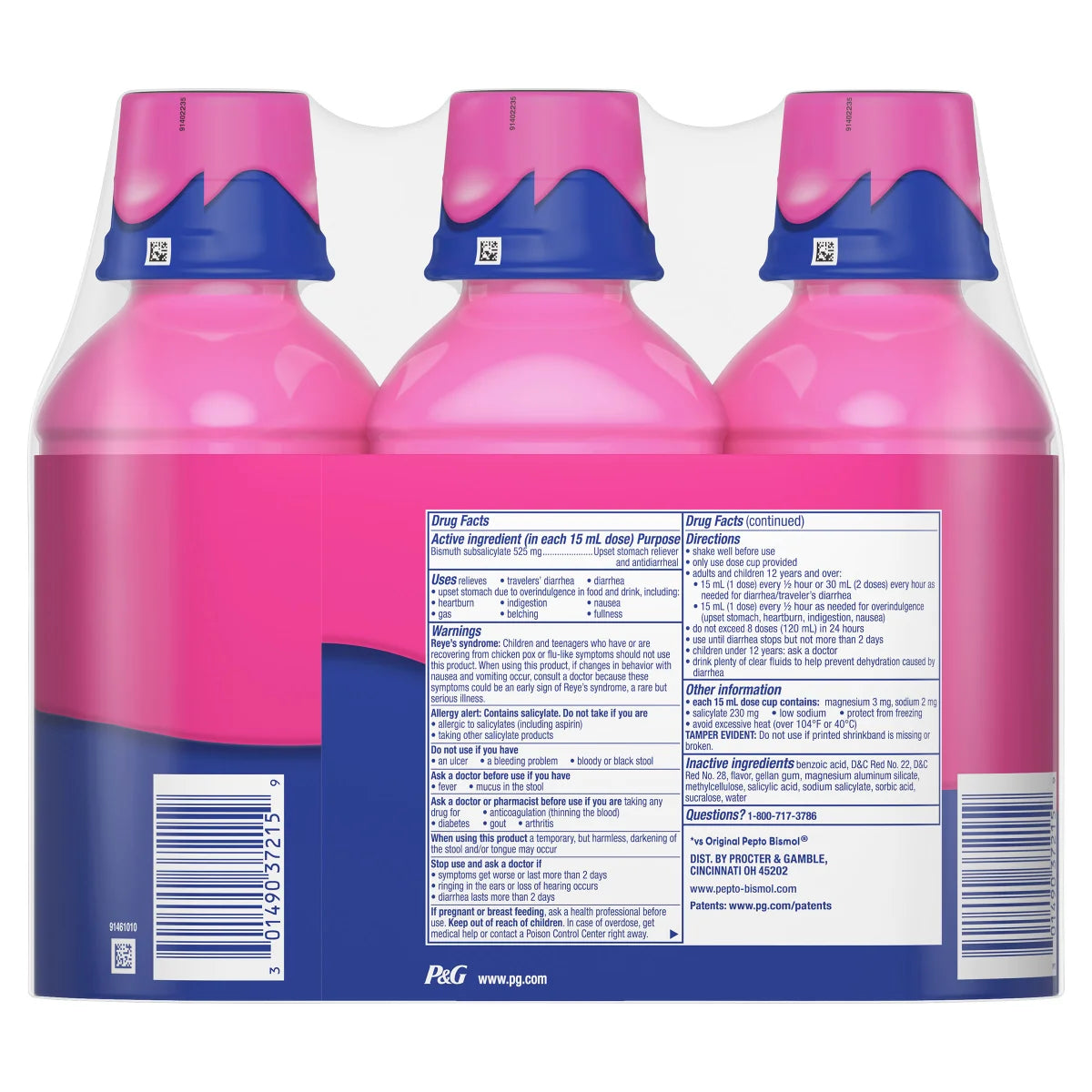 Pepto Bismol Ultra, 5 Symptom Digestive Relief Liquid, 36 Fluid Ounces