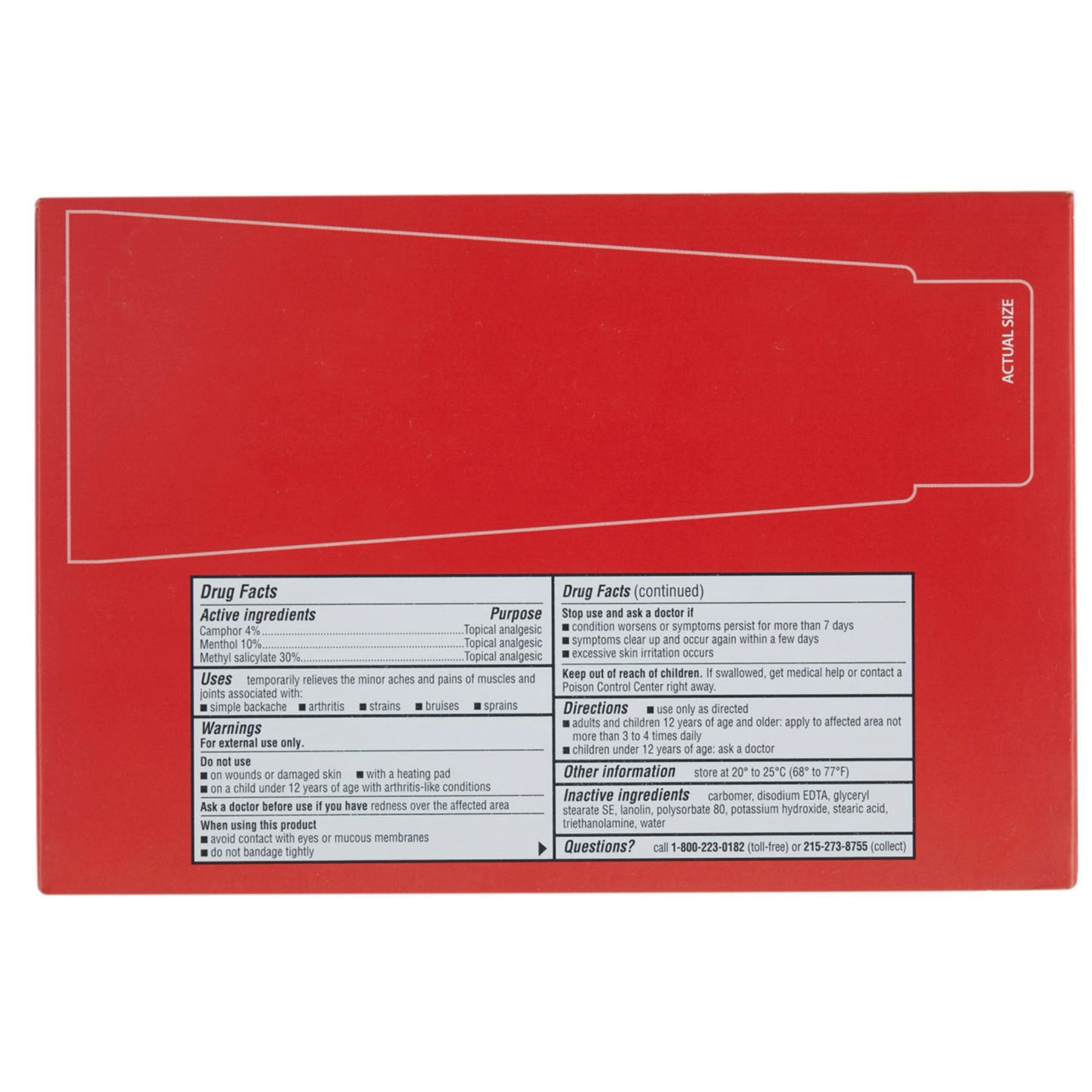 Ultra Strength BENGAY, Non-Greasy Topical Pain Relieving Cream, 8 Ounces