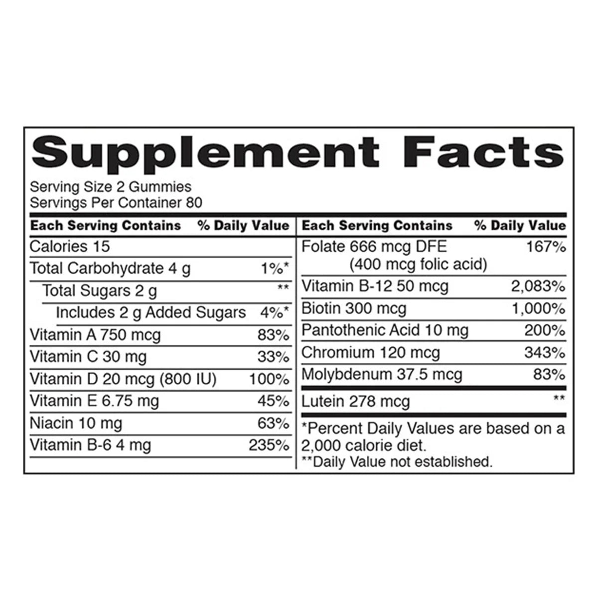 Kirkland Signature Adult Multivitamin, 320 Gummies