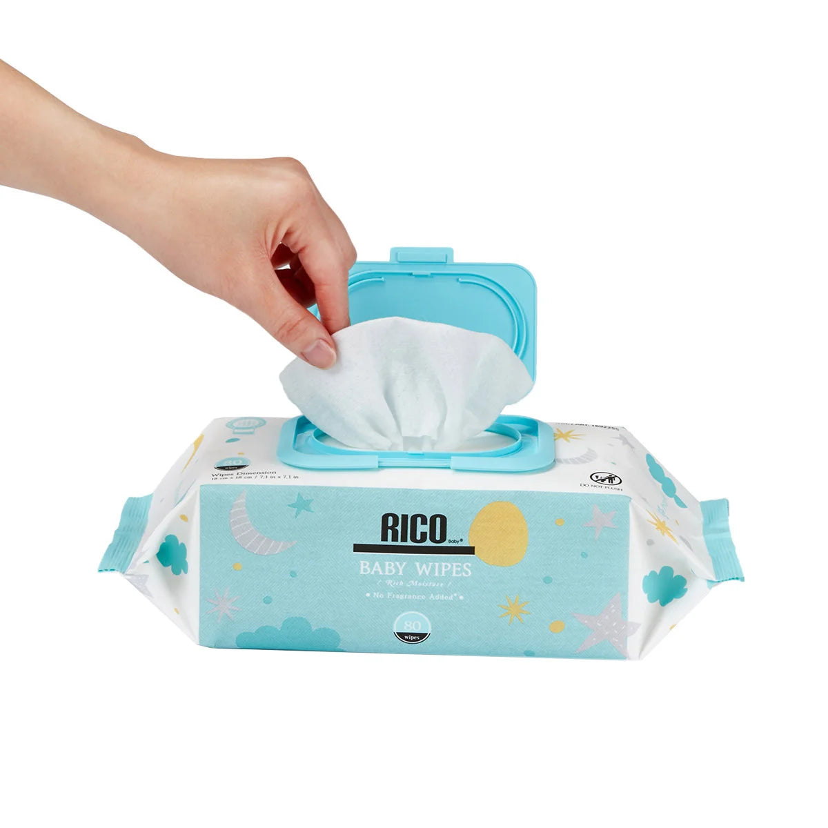 RICO Baby Wipes, 720-count