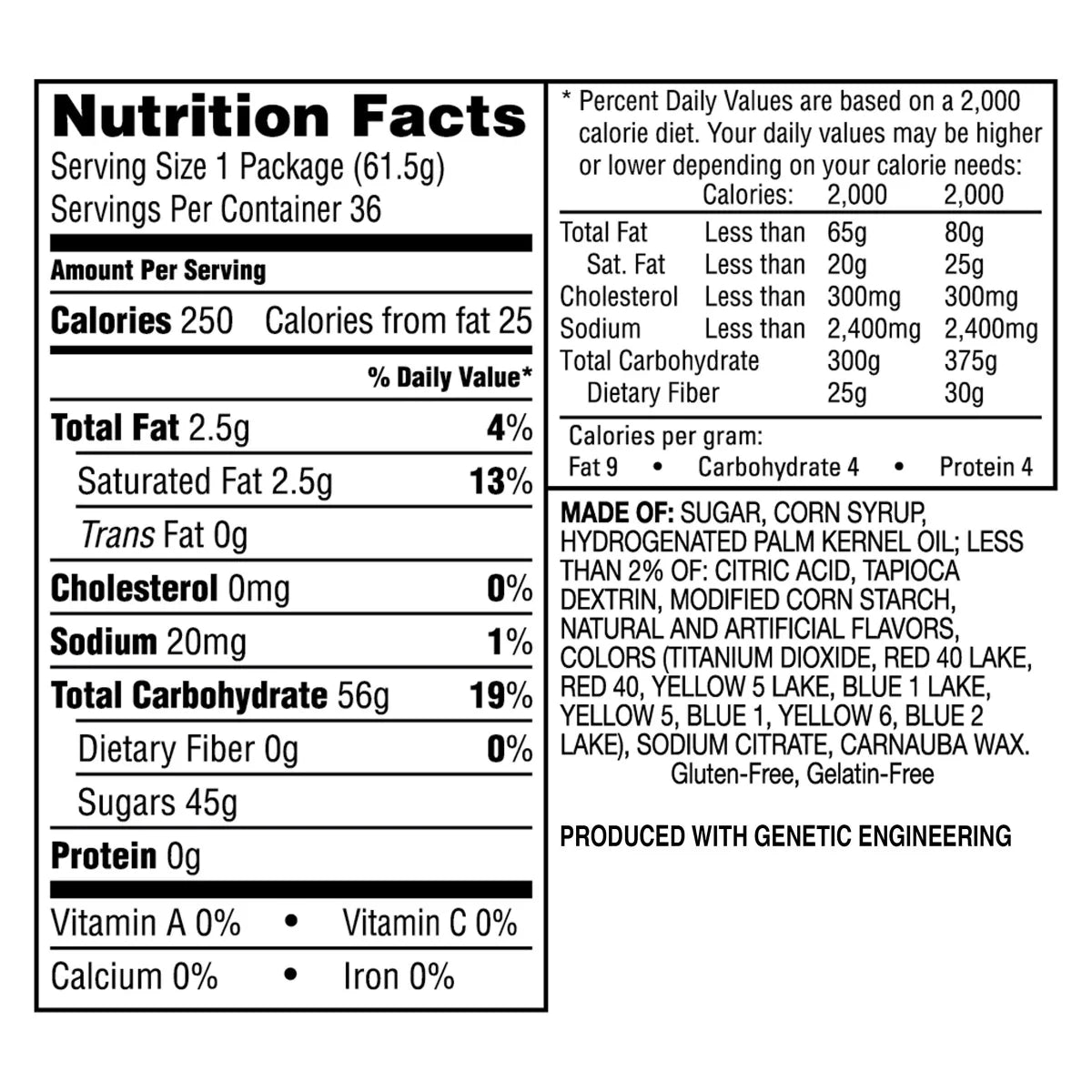 Skittles Wild Berry Chewy Candy, Full Size, 2.17 oz, 36-count