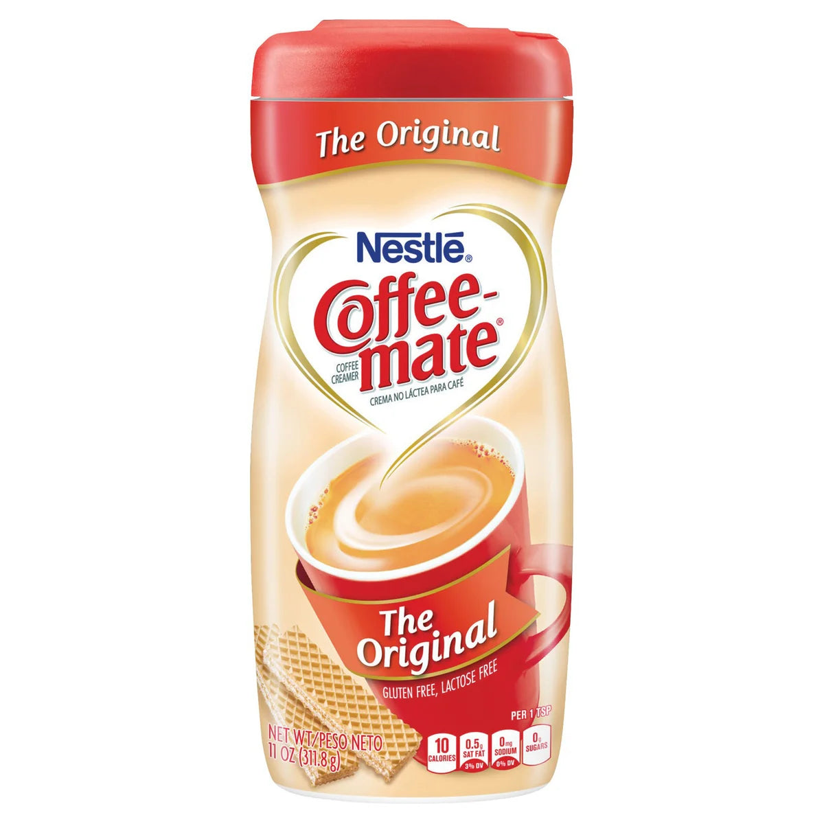 Nestlé Coffee-mate Powdered Creamer, Original, 11 oz, 8-count