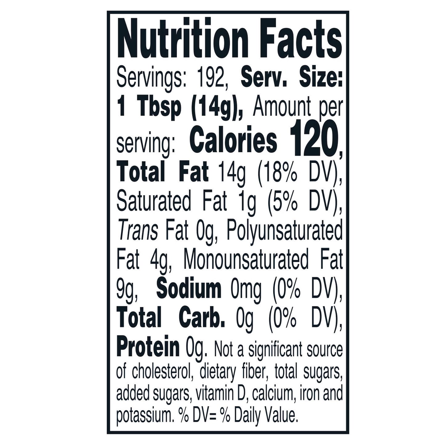 Member's Mark Canola Oil, 192 fl. oz.