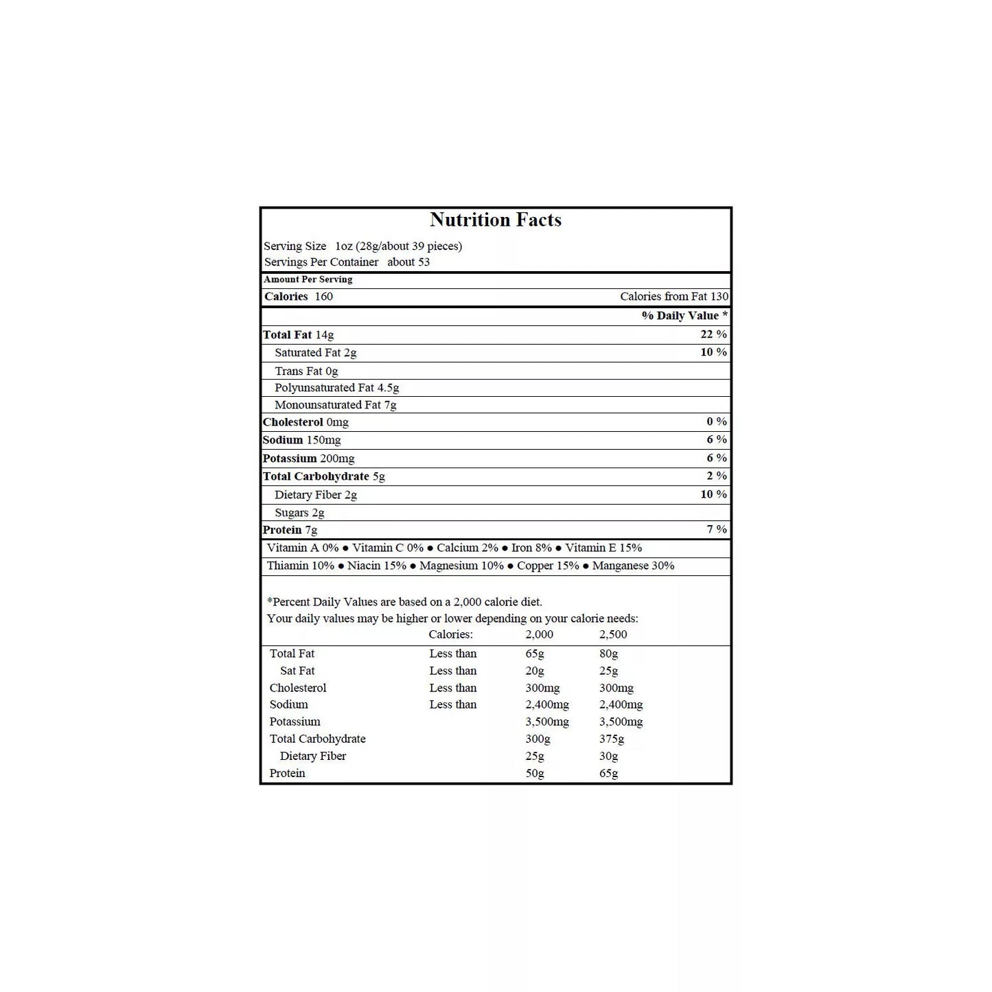 Planters Salted Dry Roasted Peanuts Canister, 52 oz.