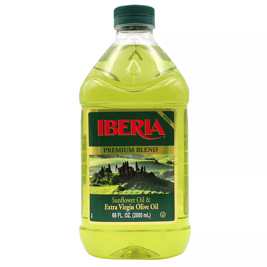 Iberia Extra Virgin Olive Oil Sunflower Blend, 2 Liter