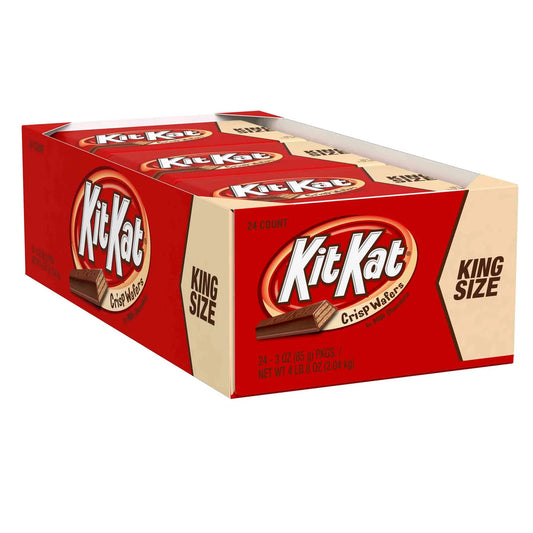 Hershey's Kit Kat, King Size, 3 oz, 24-count
