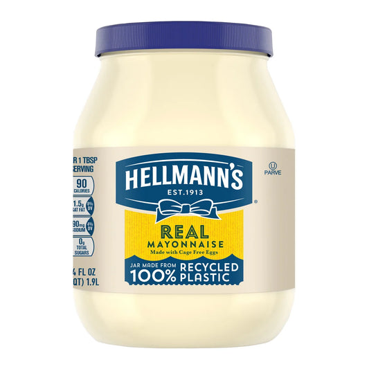 Hellmann's, Real Mayonnaise, 64 oz