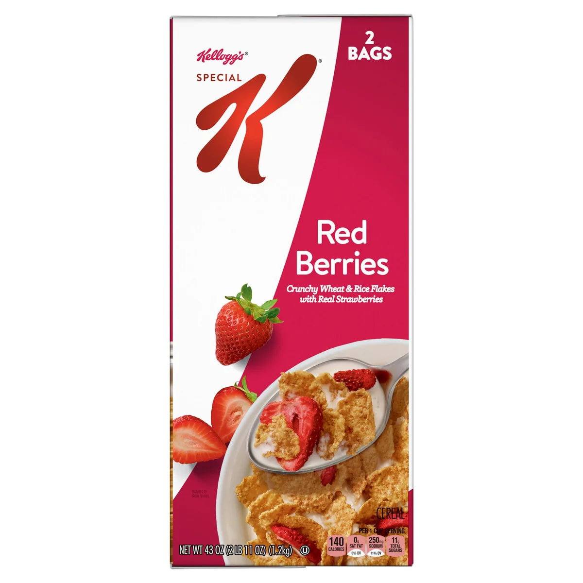Kellogg's, Special K Red Berries Cereal, 43 oz
