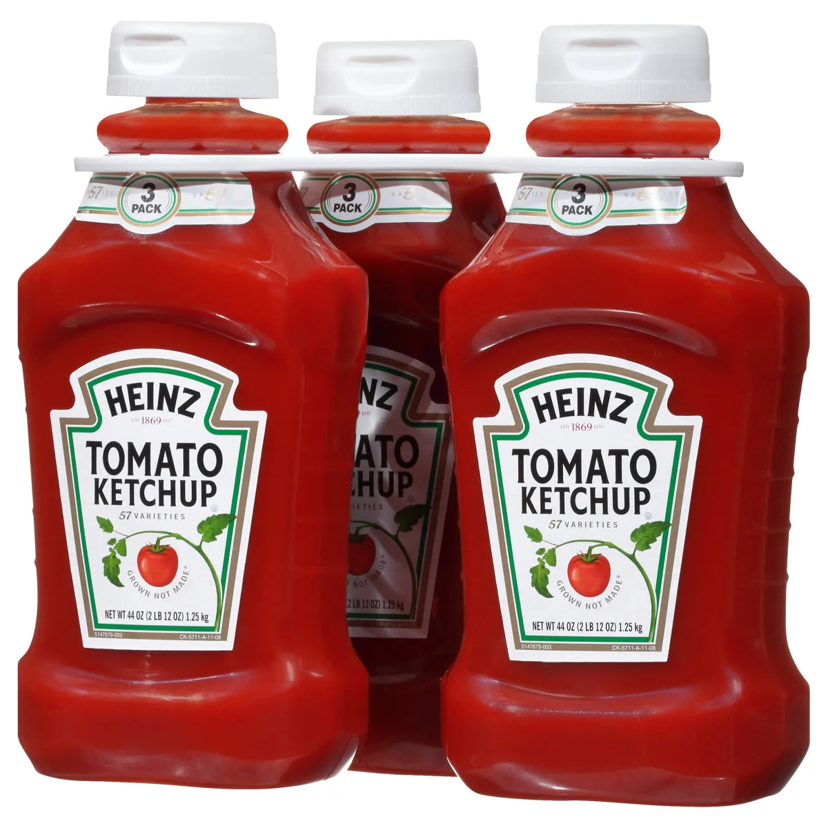 Heinz, Tomato Ketchup, 44 oz, 3-Count