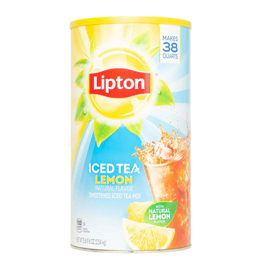 Lipton, Iced Tea Mix, Lemon, 5 lbs