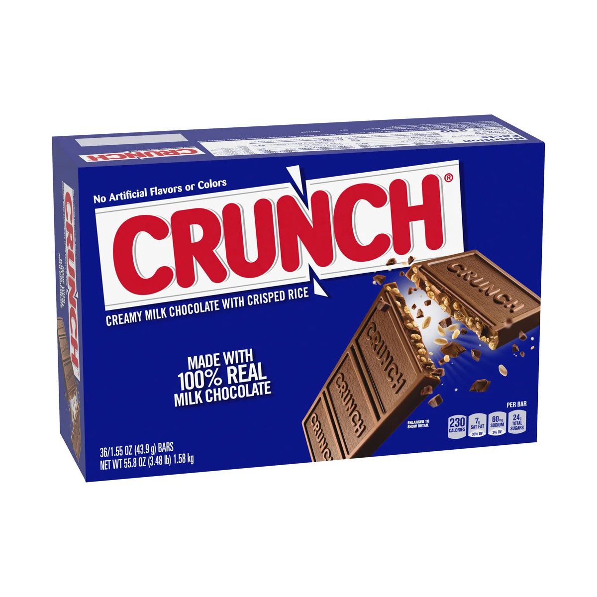 Crunch Candy Bar, 1.55 oz, 36-count