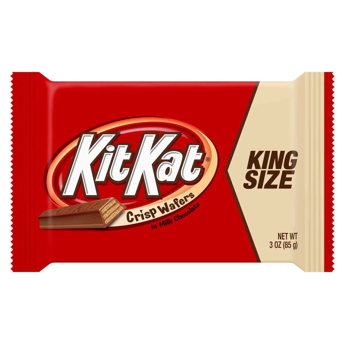 Hershey's Kit Kat, King Size, 3 oz, 24-count