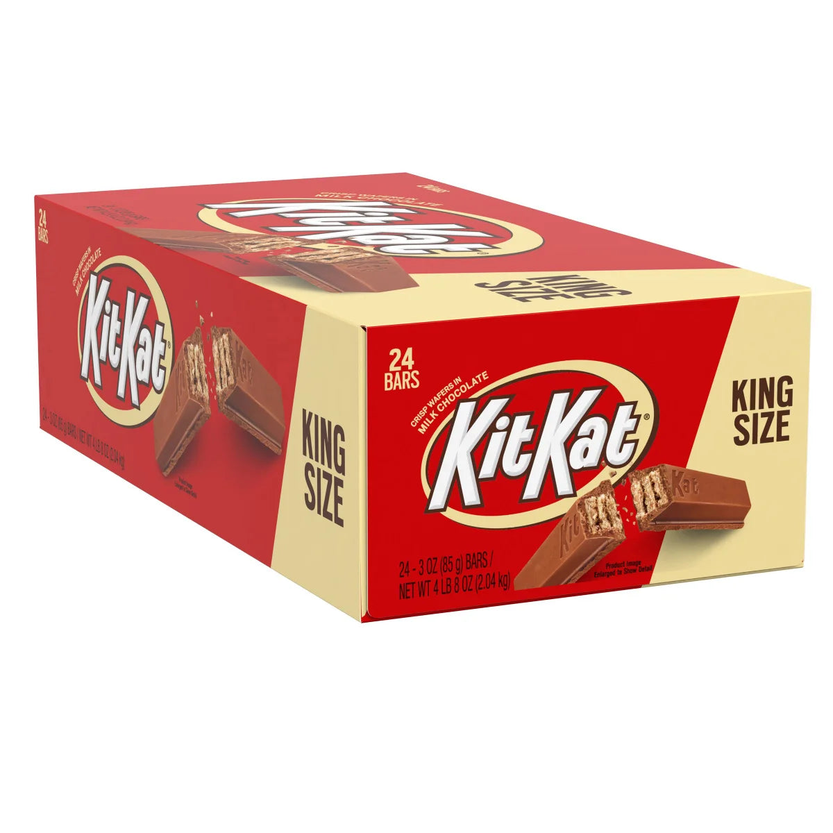 Hershey's Kit Kat, King Size, 3 oz, 24-count