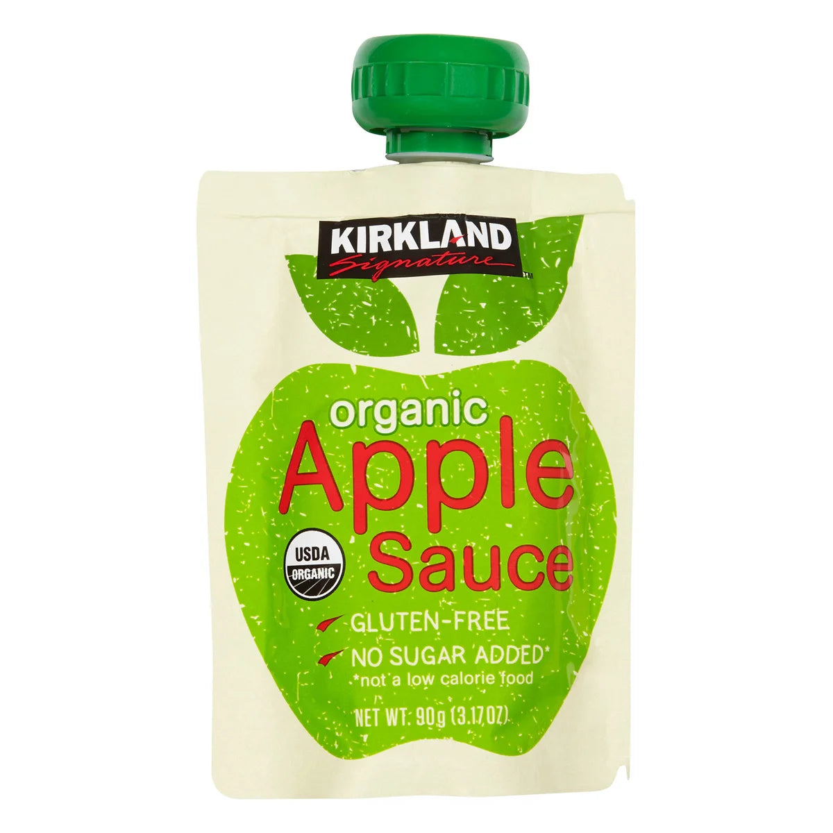 Kirkland Signature, Organic Applesauce, 3.17 oz, 24-Count