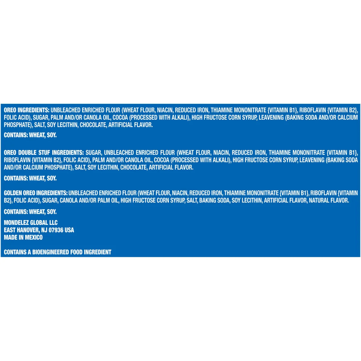 Oreo Cookies Variety Pack, 60-count