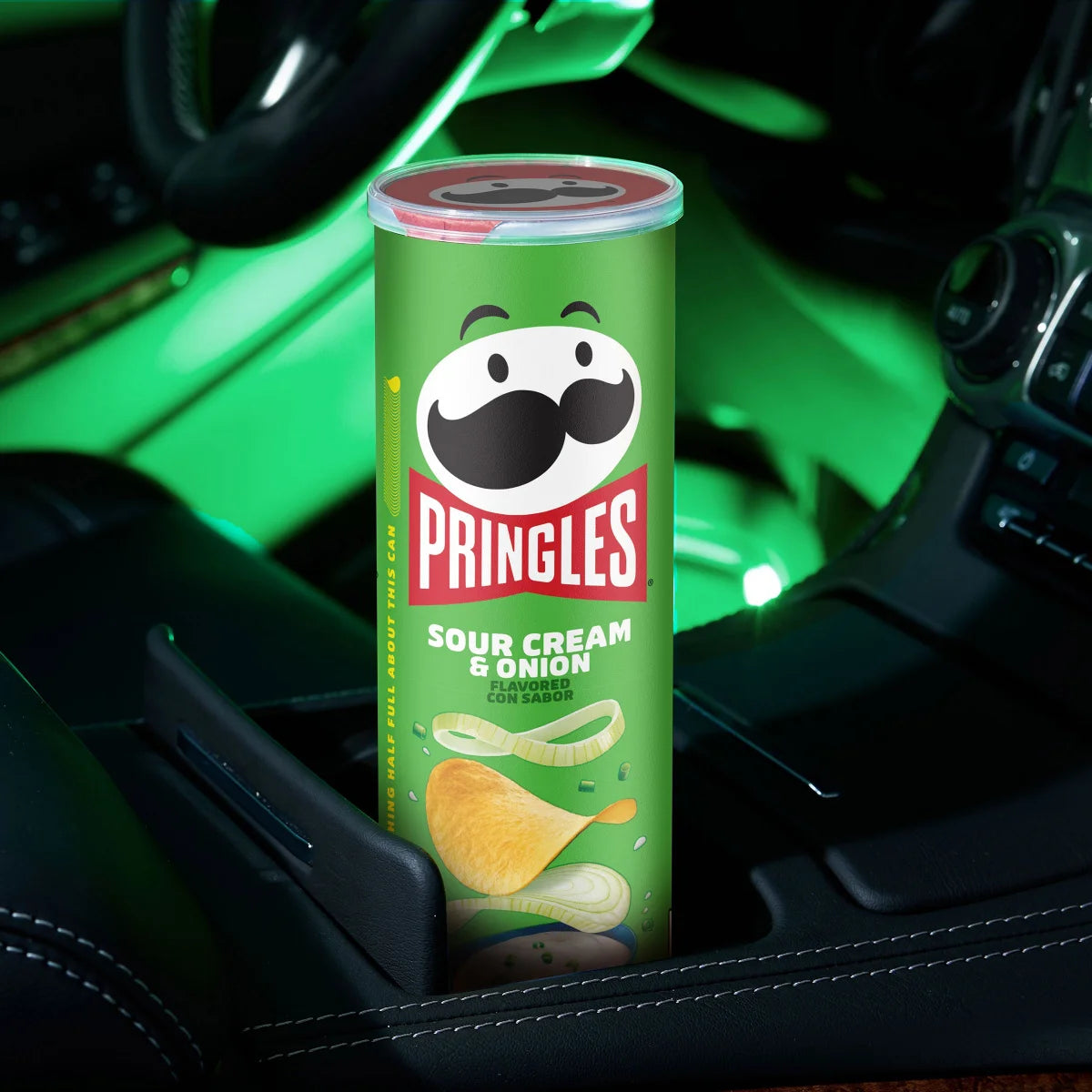 Pringles Potato Chips, Sour Cream & Onion, 5.57 oz, 14-count