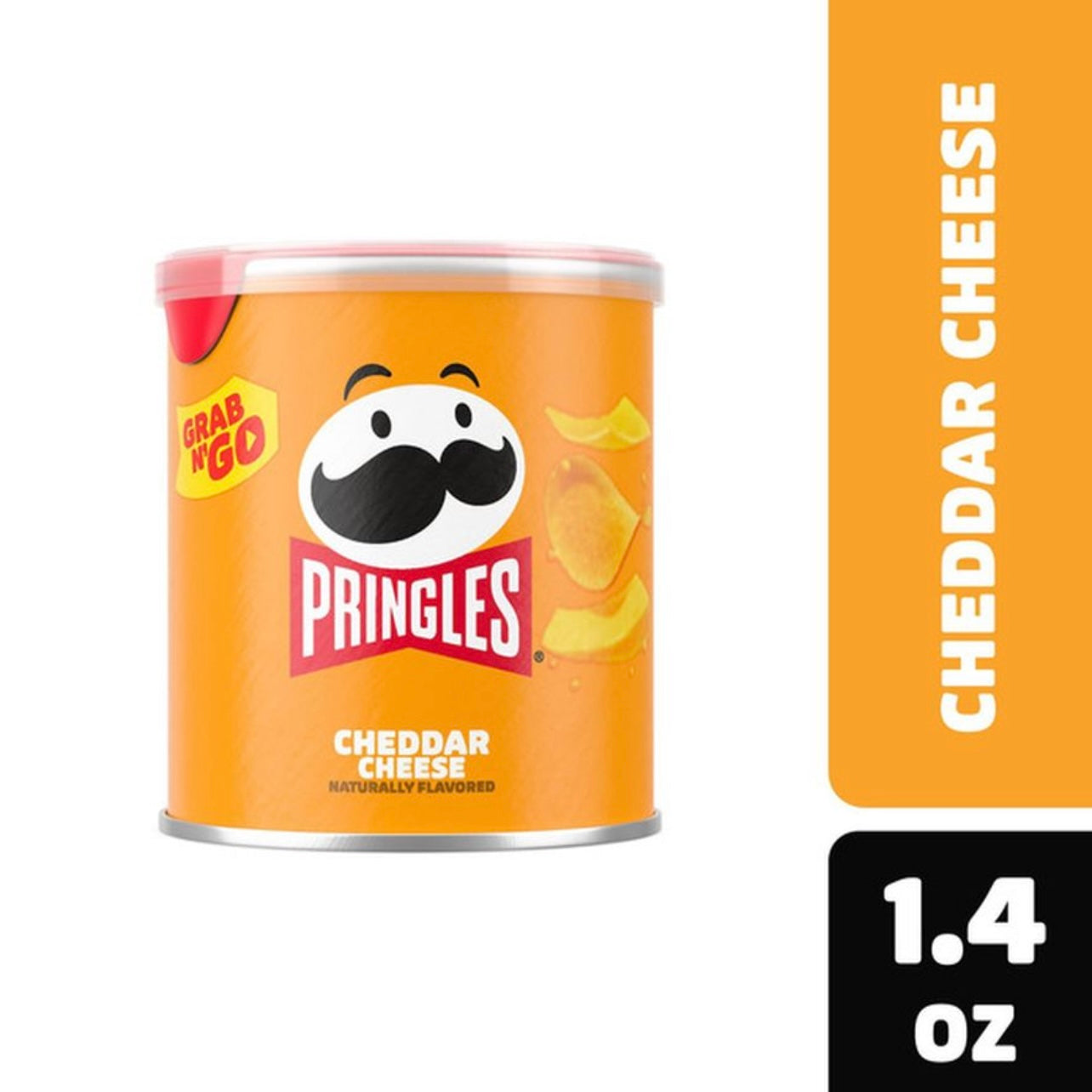 Pringles Potato Crisps Chips, Lunch Snacks, Office and Kids Snacks, Cheddar Cheese