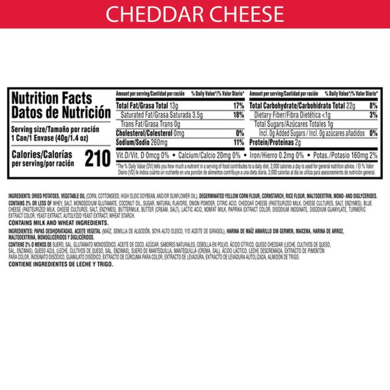 Pringles Potato Crisps Chips, Lunch Snacks, Office and Kids Snacks, Cheddar Cheese