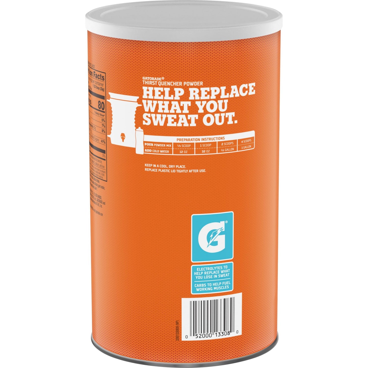 Gatorade Glacier Freeze Powder - 9 Gallons, 76.5 oz.