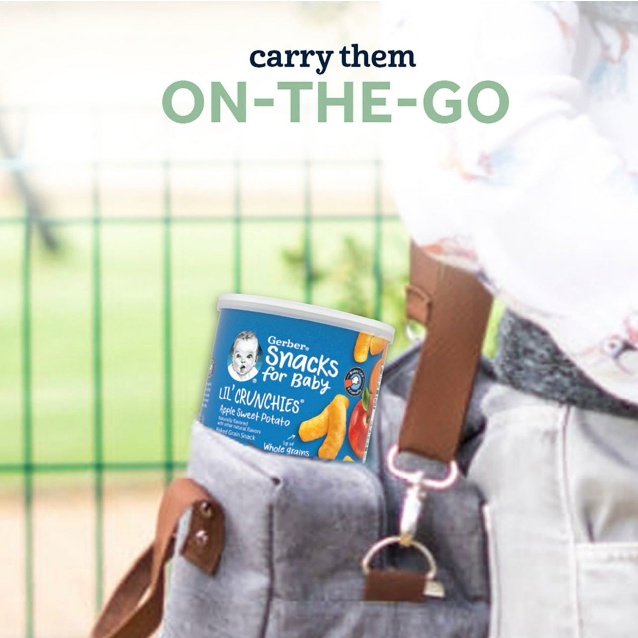 Gerber Lil' Crunchies Baked Grain Snack, Variety Pack 1.48 oz., 8 ct.