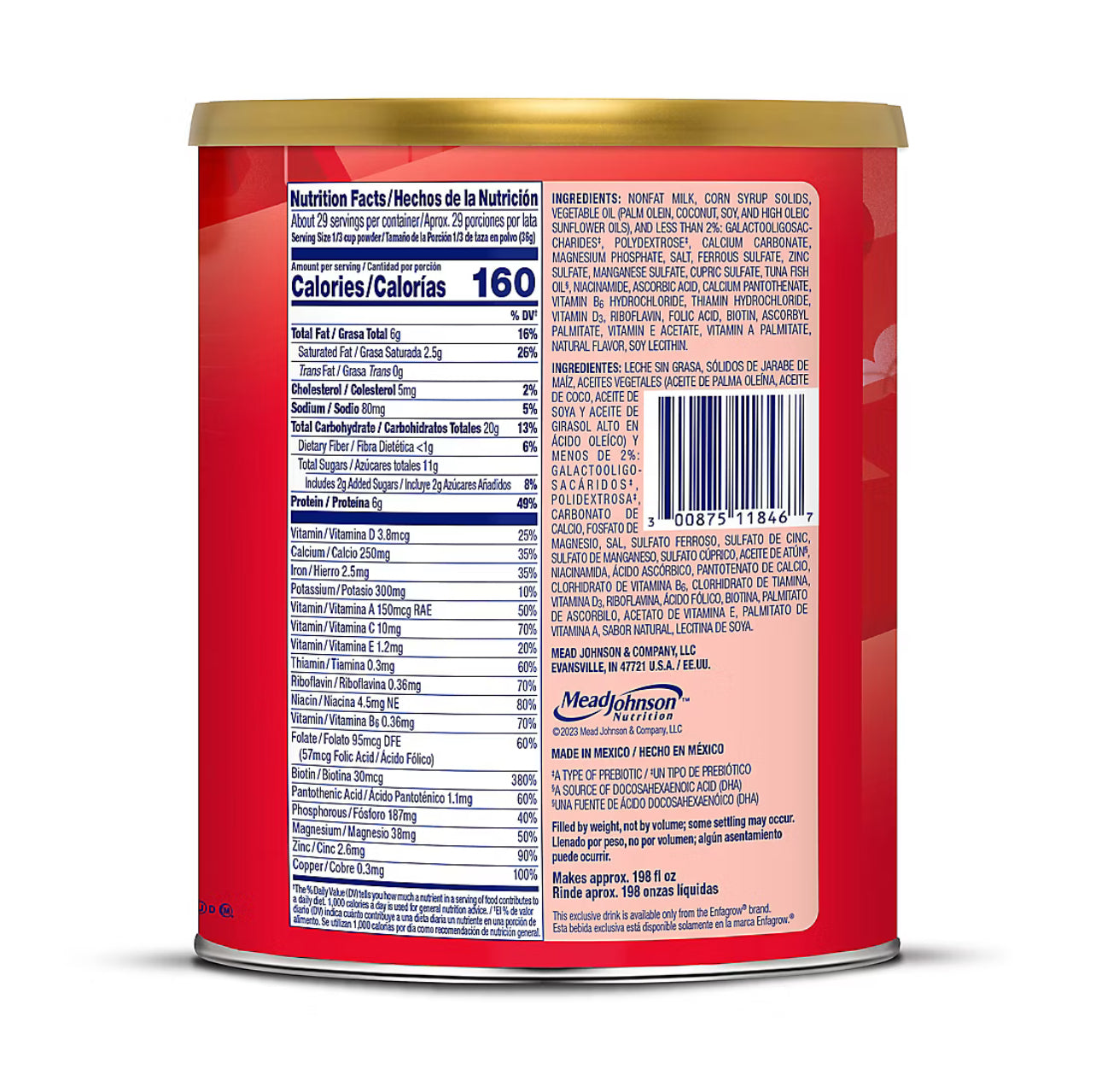 Enfagrow Premium Toddler Next Step Milk Drink, 36.6 oz.