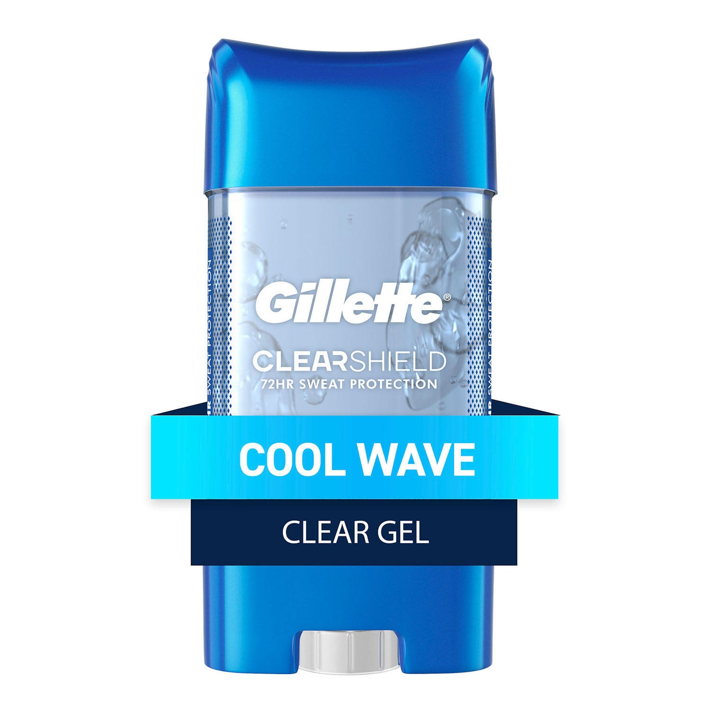 Gillette Cool Wave Clear Gel Men's Antiperspirant and Deodorant, 3.8 oz., 5 pk.