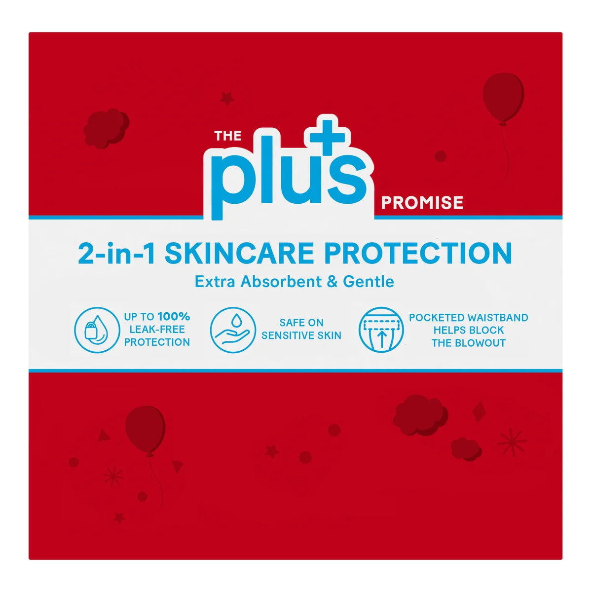 Huggies Plus Diapers Sizes 1 - 2