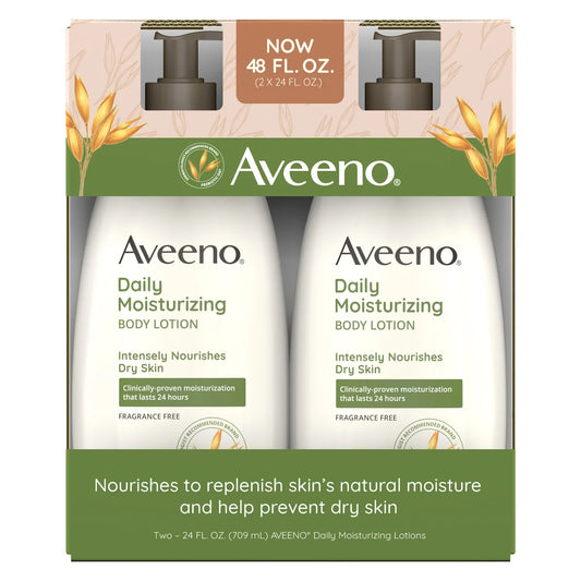 Aveeno Daily Moisture Lotion 24 fl oz, 2-pack