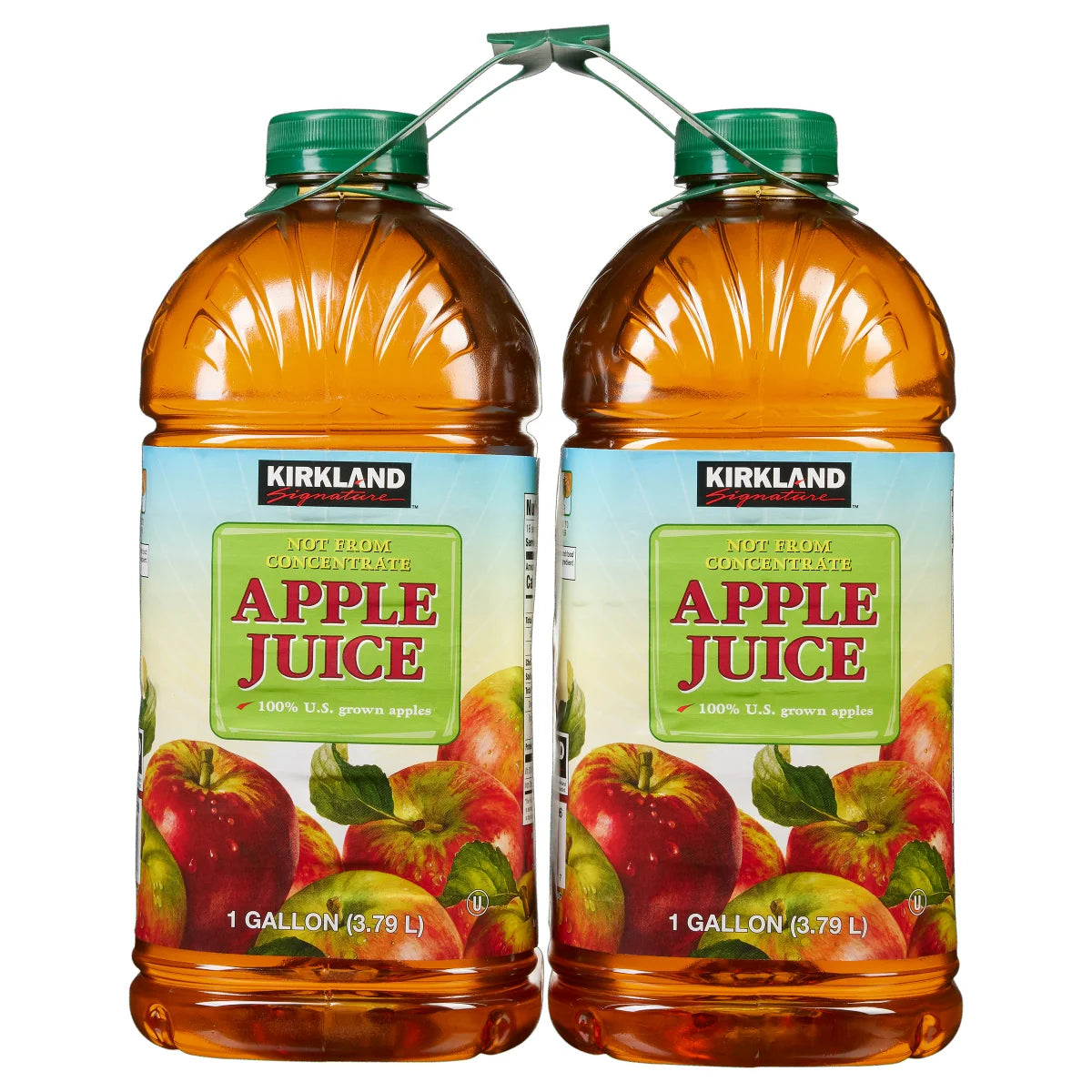 Kirkland Signature, Apple Juice, 128 fl oz, 2-Count