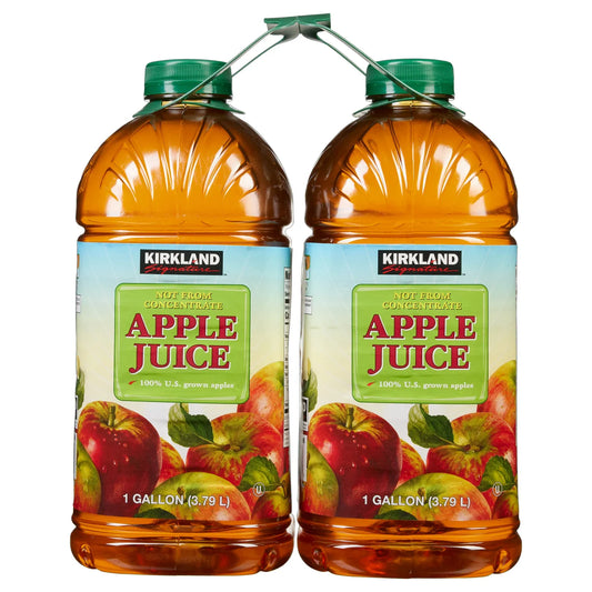 Kirkland Signature, Apple Juice, 128 fl oz, 2-Count