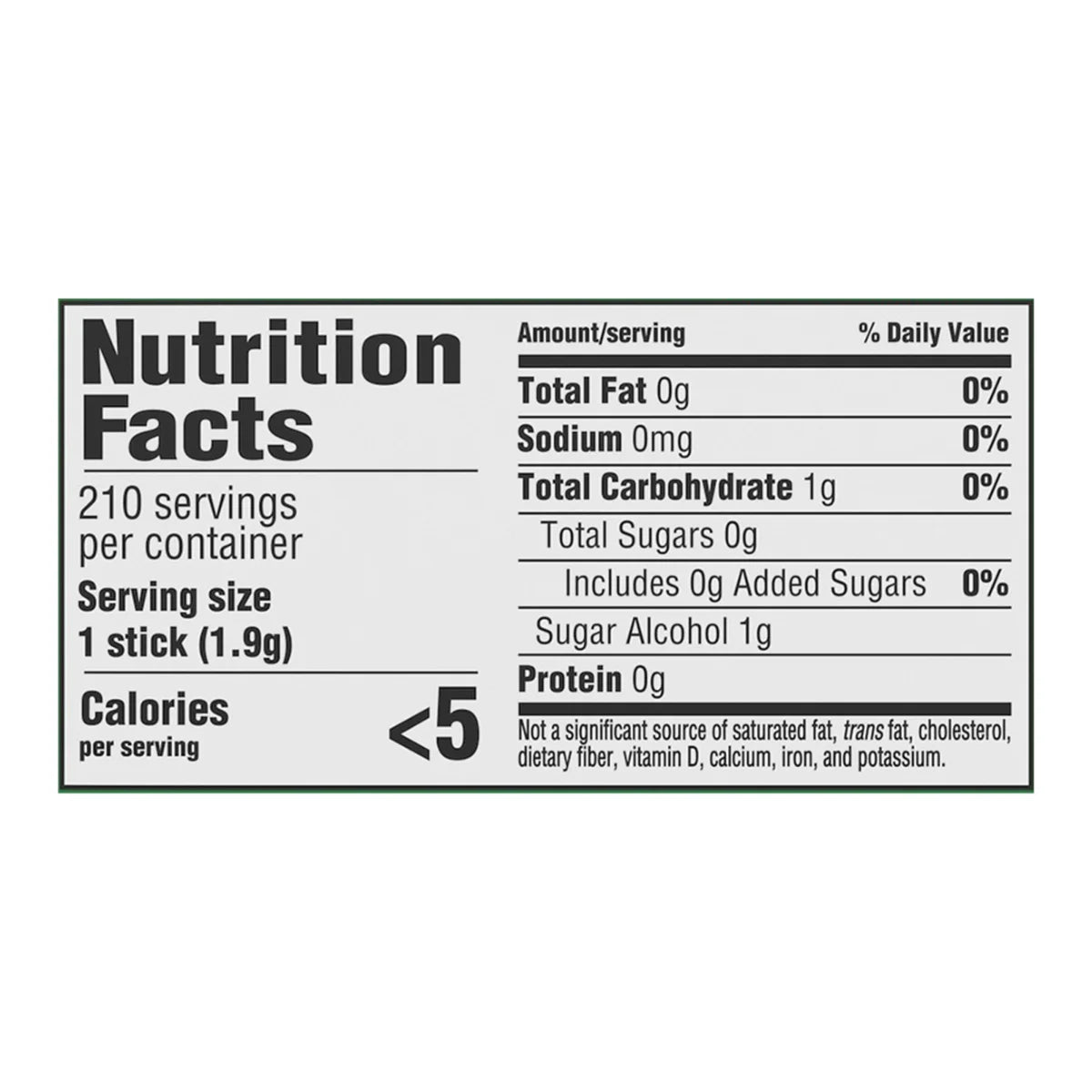 Trident Sugar Free Gum, Spearmint, 14-count, 15-pack