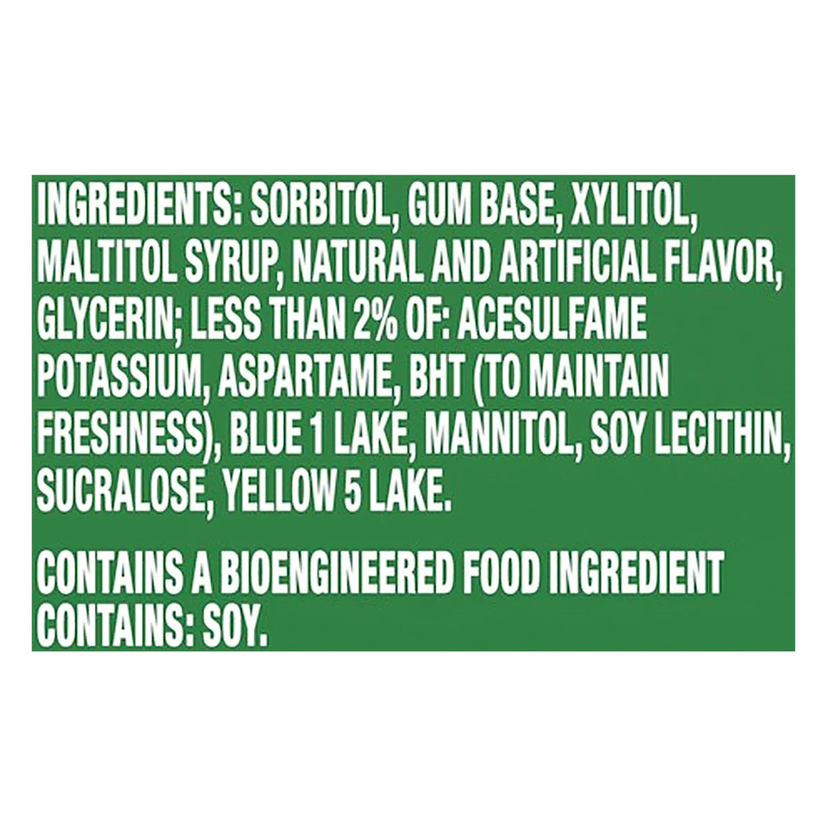 Trident Sugar Free Gum, Spearmint, 14-count, 15-pack