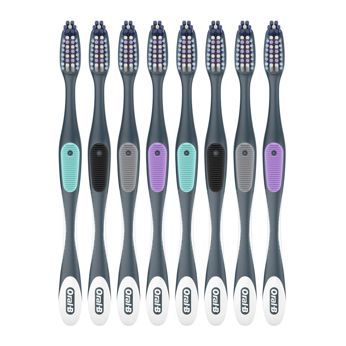 Oral-B CrossAction Advanced Soft Bristle Toothbrush, 8-pack