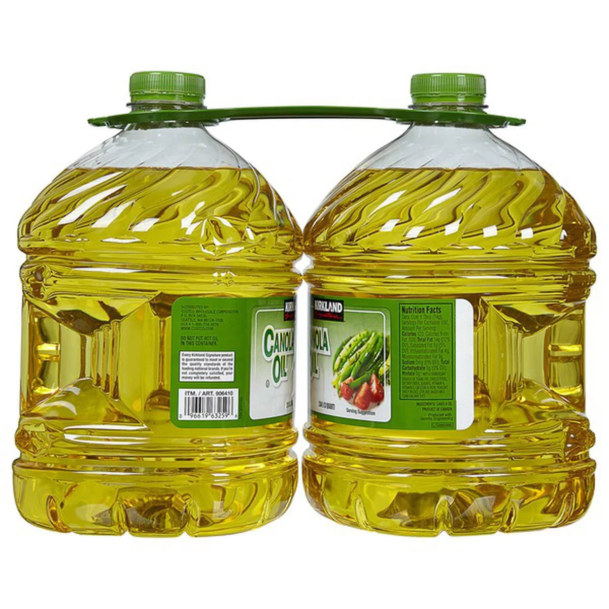Kirkland Signature, Canola Oil, 3 qt, 2-count